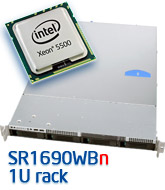 Intel SR1690WB rack szerver