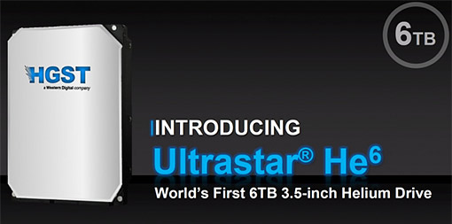 Helium HDD, HGST